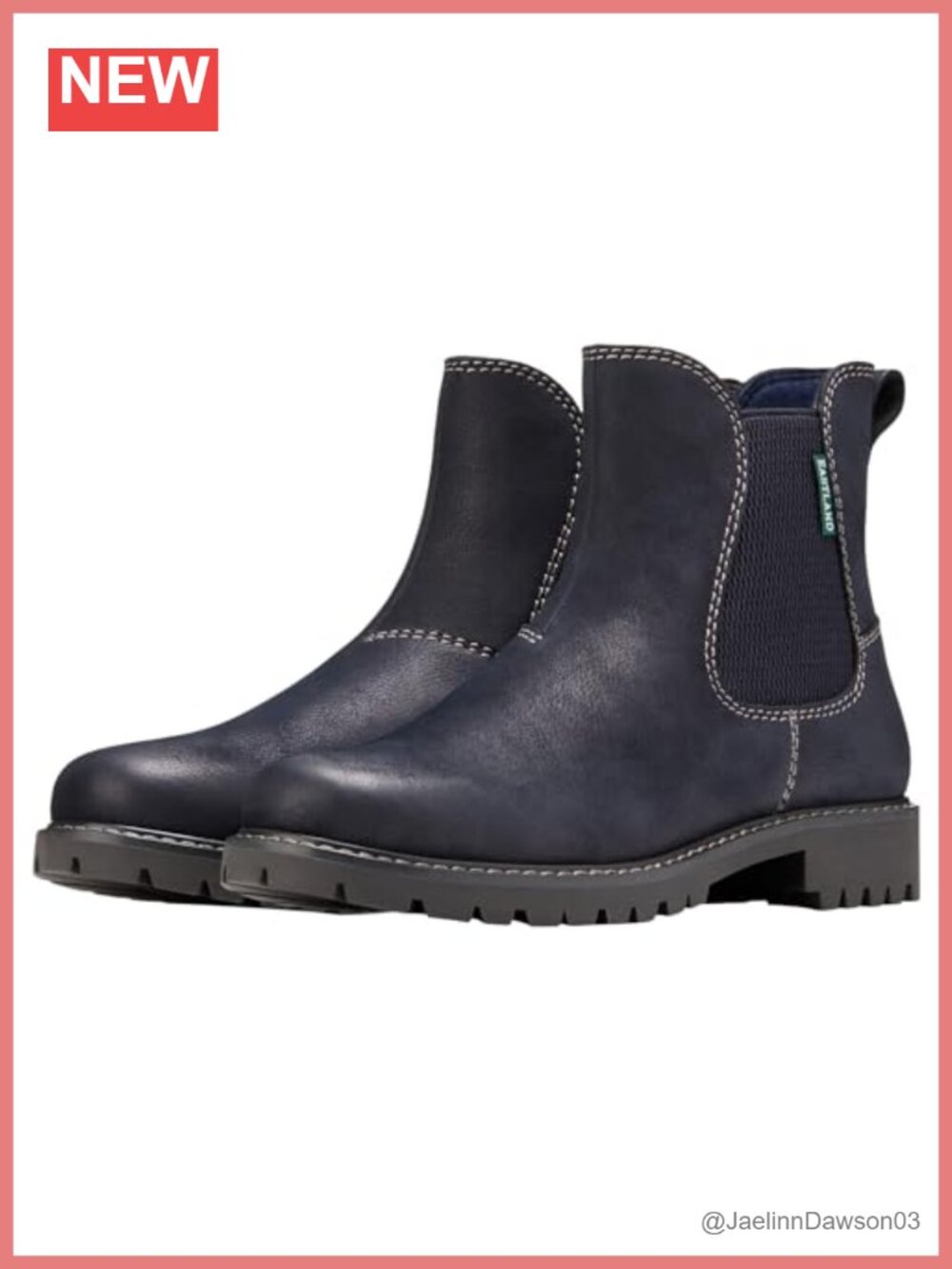 Women's Ankle Boots Leather Chelsea Bootie Pull-On Sizes